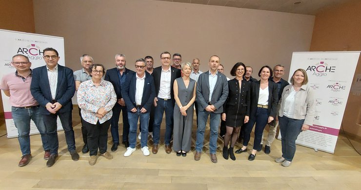 Le nouvel exécutif en place