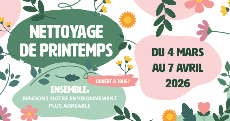 NETTOYAGE DE PRINTEMPS 2026
