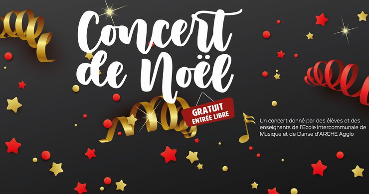 Concert de Noel du 15 au 19 décembre