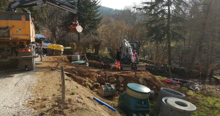 TRAVAUX D’EXTENSION DU RESEAU D’ASSAINISSEMENT A VAUDEVANT