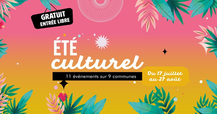 L'été culturel se lance à ARCHE Agglo