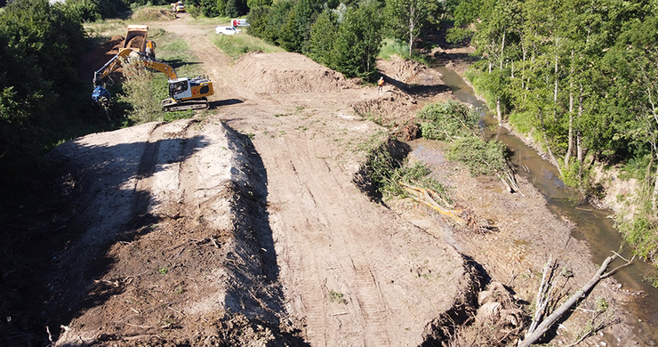 Découvrez nos aménagements de renaturation de la Veaune