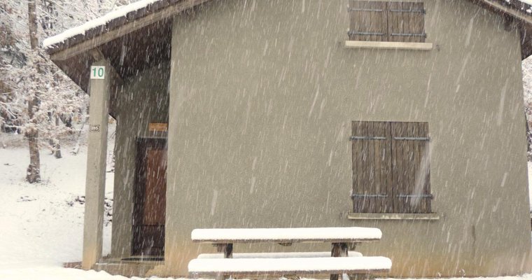 Quand la neige arrive à Saint-Victor