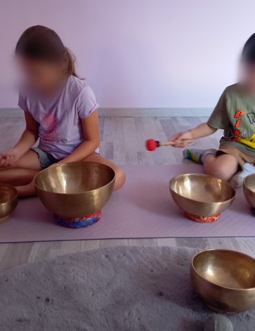 Atelier découverte du bol tibétain pour enfant - Chantemerle les blés