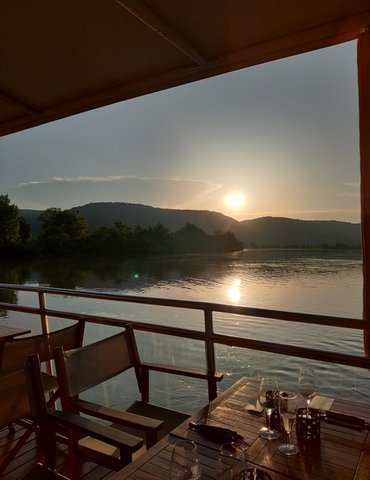 Croisière dîner en accord mets et vins - Les canotiers et L'assemblage