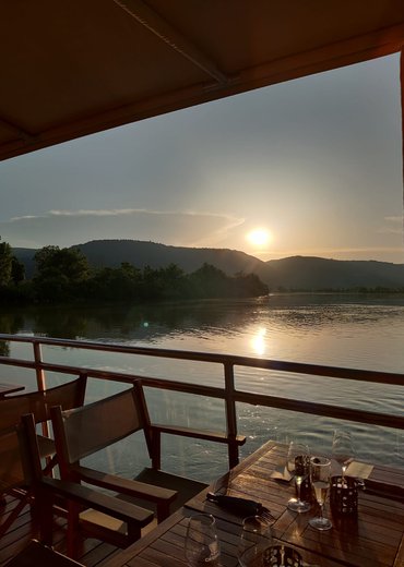 Croisière dîner en accord mets et vins - Les canotiers et L'assemblage