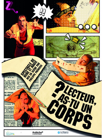 Lecteur, as-tu un corps ? - Festival national des humoristes