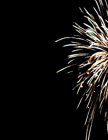 Feux d'artifice des 40 ans du FC Bren