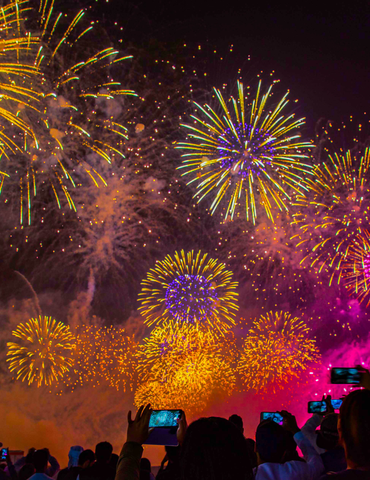 Feu d'artifice & bal forain- Destination Tournon 2025