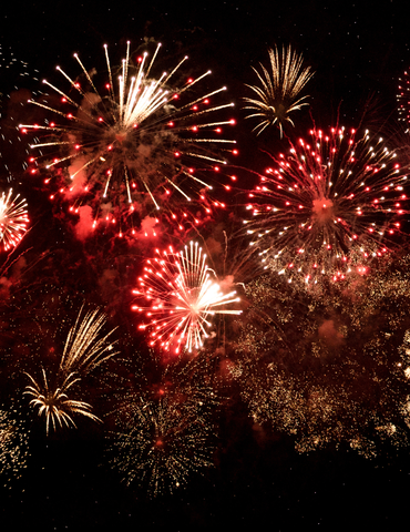 Feu d'artifice de la fête de l'été - Colombier-le-jeune