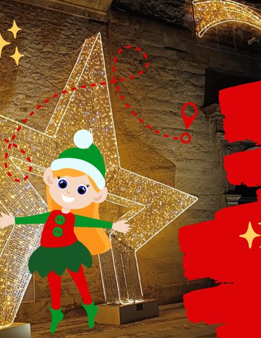 Chasse au trésor : Le secret des étoiles de noël avec l'association des commerçants de Tain