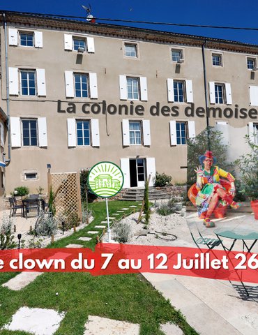 Stage Clown à La Colonie des demoiselles