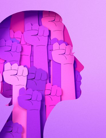 Déambulation de Batucafam - Printemps des droits des femmes