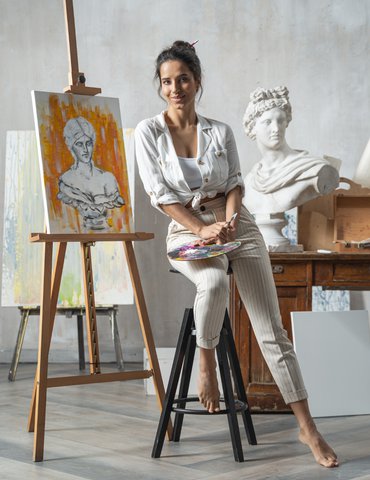 Métiers du monde "Les artistes exposent pendant les JEMA" - La Tourette