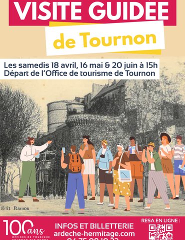 Visite guidée du centenaire de l'Office de Tourisme - Tournon