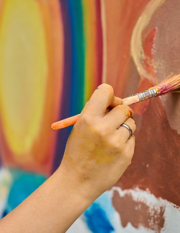 Fresque participative à Sècheras