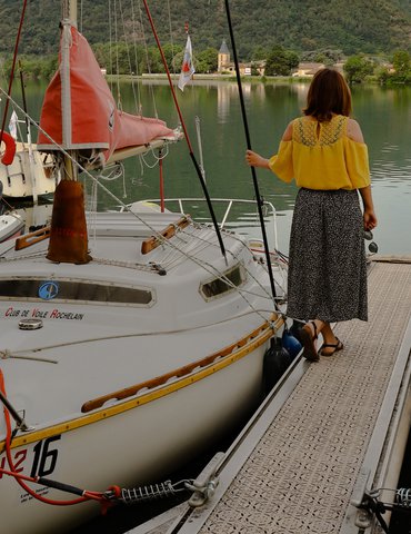 Journée porte ouverte du club de voile de Rochelain