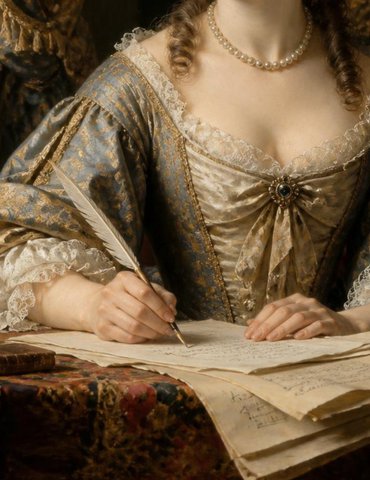 "Une marquise à la page" - Bibliothèque de Charmes sur l'Herbasse