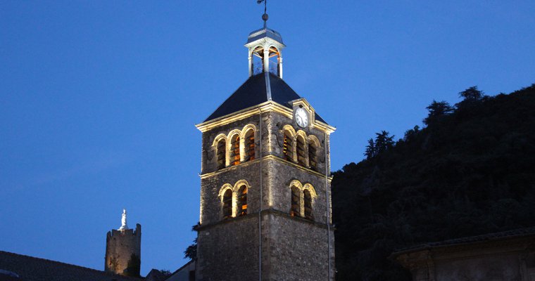 Collégiale de nuit