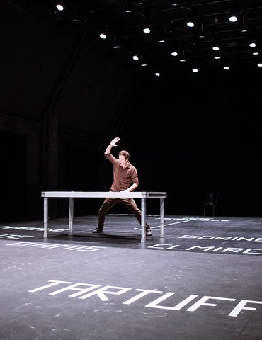 "Tartuffe d'après Tartuffe d'après Tartuffe d'après Molière" d'après le groupe  F_T^M_S/ - Saint-Donat-sur-l'Herbasse