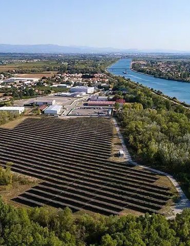 Visite guidée du parc photovoltaïque de le Roche de glun - Fête de la science