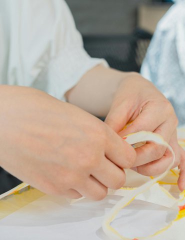 Atelier "Le papier raconte une histoire de soie" au Château-Musée