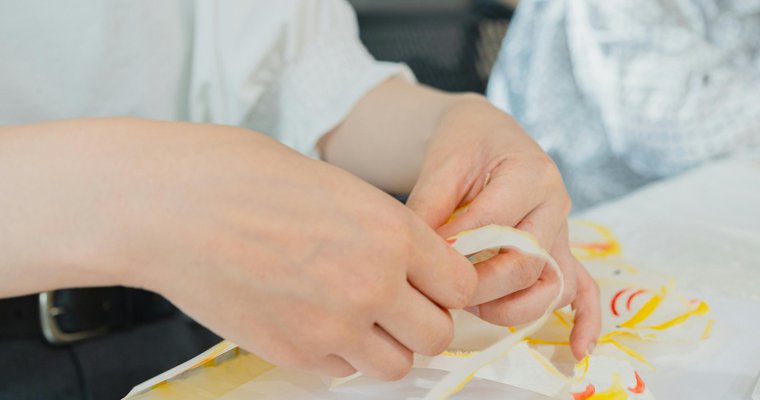 Atelier avec Pascale Bernard Lacour