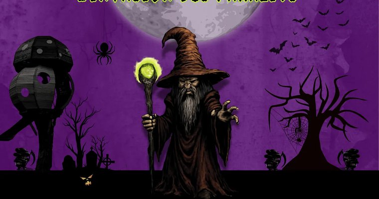 Le sorcier Thibor à la Forêt des Champos