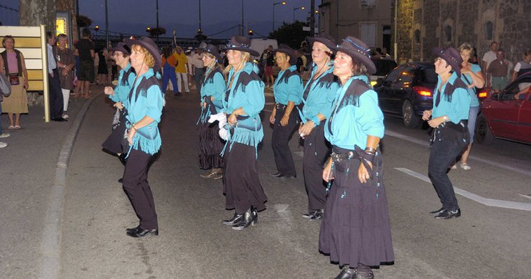 Parade nocturne_Quai Farconnet_Tournon sur Rhône